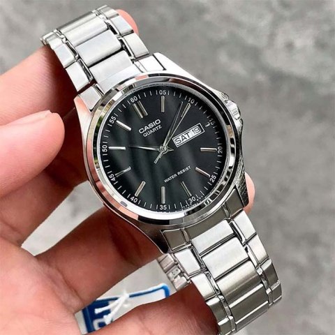 KLASYCZNY ZEGAREK MĘSKI CASIO MTP-1239D-1A - MULTIDATA + BOX KLASYCZNY ZEGAREK MĘSKI CASIO MTP-1239D-1A - MULTIDATA + BOX