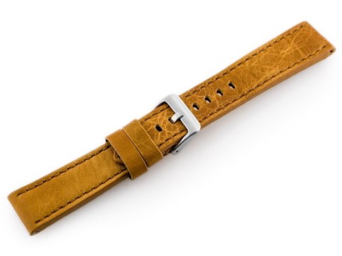 Pasek skórzany do zegarka W48 - PREMIUM - camel - 22mm Pasek skórzany do zegarka W48 - PREMIUM - camel - 22mm