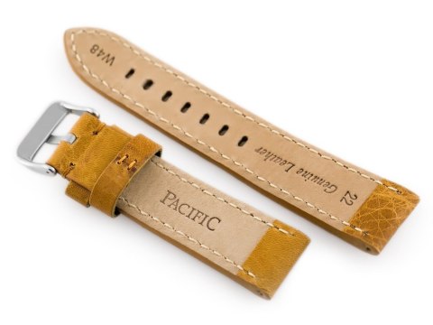 Pasek skórzany do zegarka W48 - PREMIUM - camel - 22mm Pasek skórzany do zegarka W48 - PREMIUM - camel - 22mm