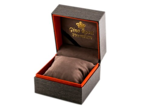 Prezentowe pudełko na zegarek - G. ROSSI PREMIUM - BROWN Prezentowe pudełko na zegarek - G. ROSSI PREMIUM - BROWN