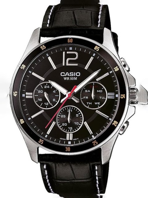 ZEGAREK MĘSKI CASIO MTP-1374L-1AV (zd064b) + BOX ZEGAREK MĘSKI CASIO MTP-1374L-1AV (zd064b) + BOX