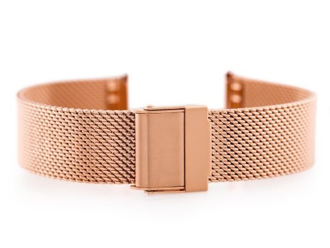 Bransoleta Pacific M6 - siatka HQ - rosegold 16mm Bransoleta Pacific M6 - siatka HQ - rosegold 16mm