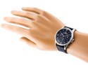 ZEGAREK G. ROSSI - 10737A-6F1 (zg258e) blue/silver + BOX