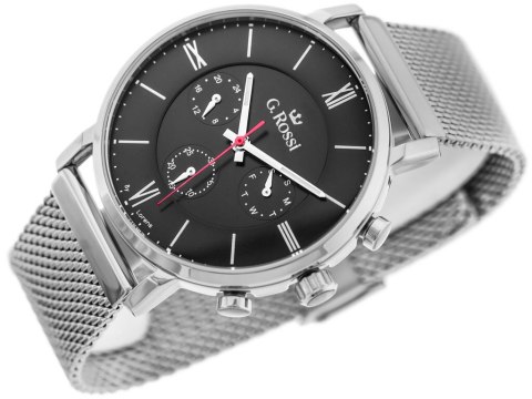 ZEGAREK G. ROSSI - E-6182B-1C1 - EXCLUSIVE (zg284b) + BOX ZEGAREK G. ROSSI - E-6182B-1C1 - EXCLUSIVE (zg284b) + BOX