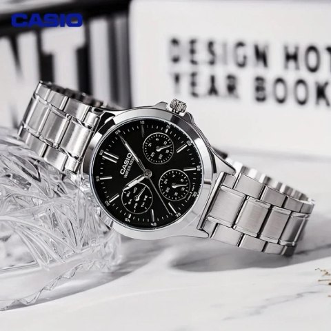ZEGAREK DAMSKI CASIO LTP-V300D-1A (zd566g) + BOX ZEGAREK DAMSKI CASIO LTP-V300D-1A (zd566g) + BOX