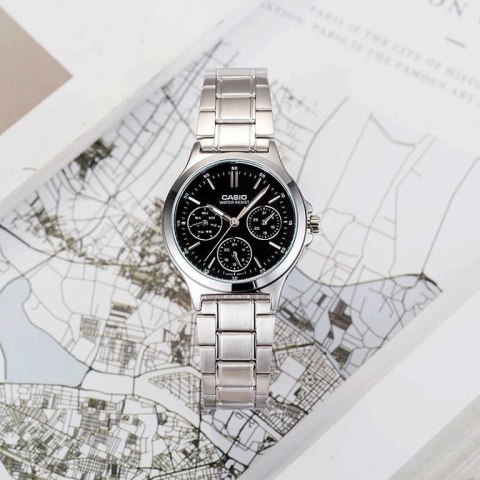 ZEGAREK DAMSKI CASIO LTP-V300D-1A (zd566g) + BOX ZEGAREK DAMSKI CASIO LTP-V300D-1A (zd566g) + BOX