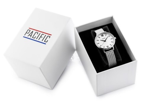 ZEGAREK DAMSKI PACIFIC X6172 - silver (zy657a) ZEGAREK DAMSKI PACIFIC X6172 - silver (zy657a)