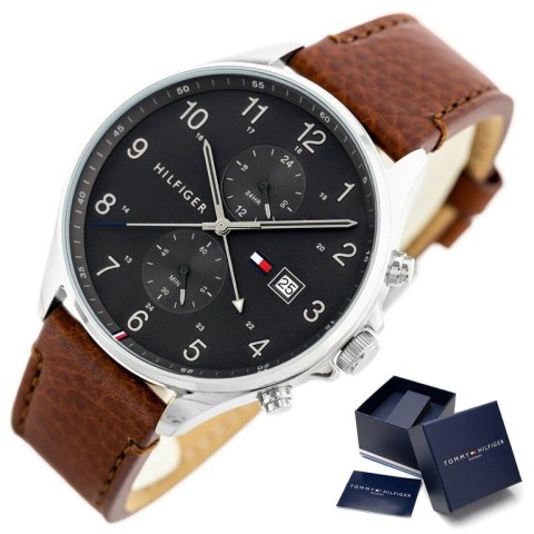 ZEGAREK MĘSKI TOMMY HILFIGER 1791710 WEST + BOX ZEGAREK MĘSKI TOMMY HILFIGER 1791710 WEST + BOX