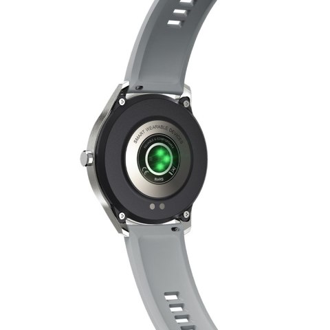 SMARTWATCH MĘSKI G. Rossi SW018-2 silver/gray (sg012b) WŁASNE TARCZE SMARTWATCH MĘSKI G. Rossi SW018-2 silver/gray (sg012b) WŁASNE TARCZE