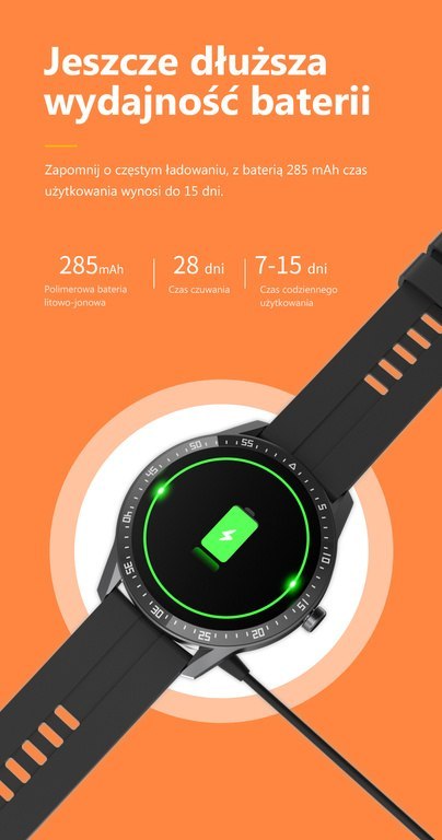 SMARTWATCH MĘSKI G. Rossi SW018-2 silver/gray (sg012b) WŁASNE TARCZE SMARTWATCH MĘSKI G. Rossi SW018-2 silver/gray (sg012b) WŁASNE TARCZE