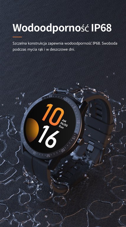 SMARTWATCH MĘSKI G. Rossi SW018-2 silver/gray (sg012b) WŁASNE TARCZE SMARTWATCH MĘSKI G. Rossi SW018-2 silver/gray (sg012b) WŁASNE TARCZE