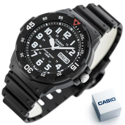 ZEGAREK MĘSKI CASIO MRW-200H-1B (zd147a) + BOX ZEGAREK MĘSKI CASIO MRW-200H-1B (zd147a) + BOX