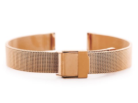 Bransoleta Pacific 04E - siatka HQ - rosegold 14mm Bransoleta Pacific 04E - siatka HQ - rosegold 14mm
