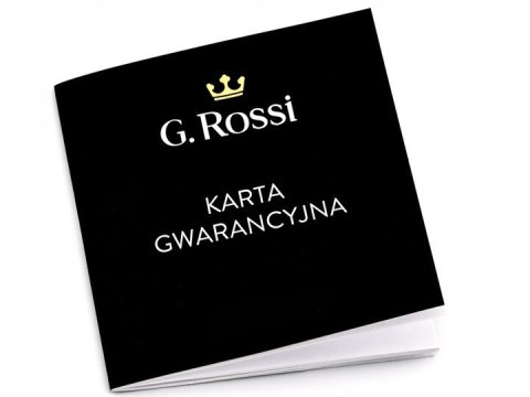 ZEGAREK G. ROSSI - G.R12110B-4D1 (zg876c) + BOX ZEGAREK G. ROSSI - G.R12110B-4D1 (zg876c) + BOX