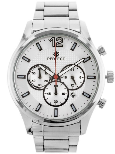 ZEGAREK MĘSKI PERFECT CH01M - CHRONOGRAF (zp355a) + BOX ZEGAREK MĘSKI PERFECT CH01M - CHRONOGRAF (zp355a) + BOX