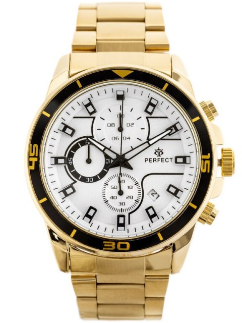 ZEGAREK MĘSKI PERFECT CH02M - CHRONOGRAF (zp356d) + BOX ZEGAREK MĘSKI PERFECT CH02M - CHRONOGRAF (zp356d) + BOX