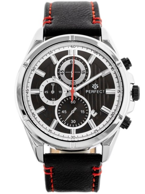 ZEGAREK MĘSKI PERFECT CH03L - CHRONOGRAF (zp352b) + BOX ZEGAREK MĘSKI PERFECT CH03L - CHRONOGRAF (zp352b) + BOX