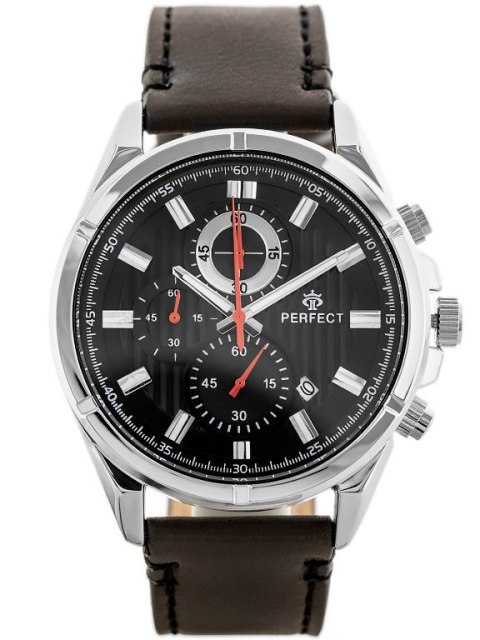 ZEGAREK MĘSKI PERFECT CH03L - CHRONOGRAF (zp352c) + BOX ZEGAREK MĘSKI PERFECT CH03L - CHRONOGRAF (zp352c) + BOX