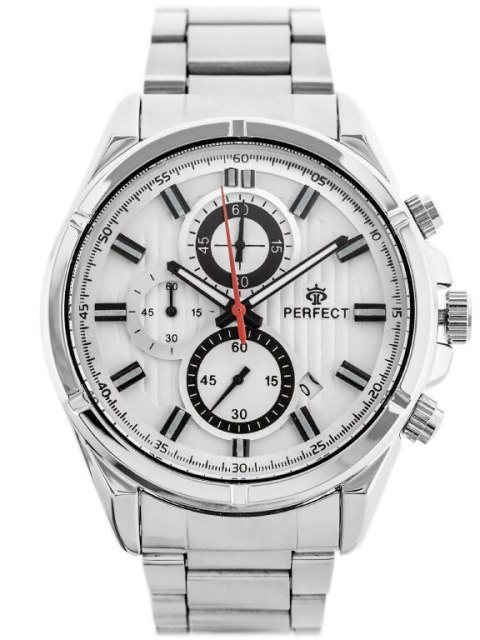 ZEGAREK MĘSKI PERFECT CH03M - CHRONOGRAF (zp358b) + BOX ZEGAREK MĘSKI PERFECT CH03M - CHRONOGRAF (zp358b) + BOX