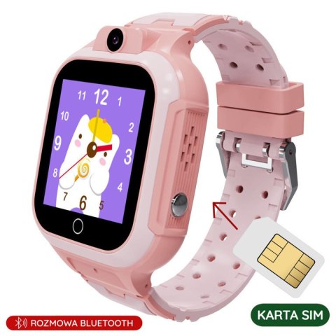 SMARTWATCH DZIECIĘCY PACIFIC 33-2 KIDS - pink (sy029b) SMARTWATCH DZIECIĘCY PACIFIC 33-2 KIDS - pink (sy029b)