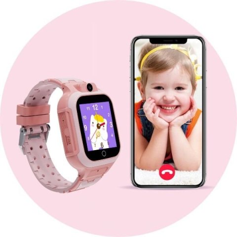 SMARTWATCH DZIECIĘCY PACIFIC 33-2 KIDS - pink (sy029b) SMARTWATCH DZIECIĘCY PACIFIC 33-2 KIDS - pink (sy029b)