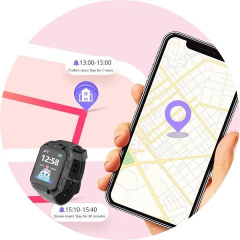 SMARTWATCH DZIECIĘCY PACIFIC 33-2 KIDS - pink (sy029b) SMARTWATCH DZIECIĘCY PACIFIC 33-2 KIDS - pink (sy029b)