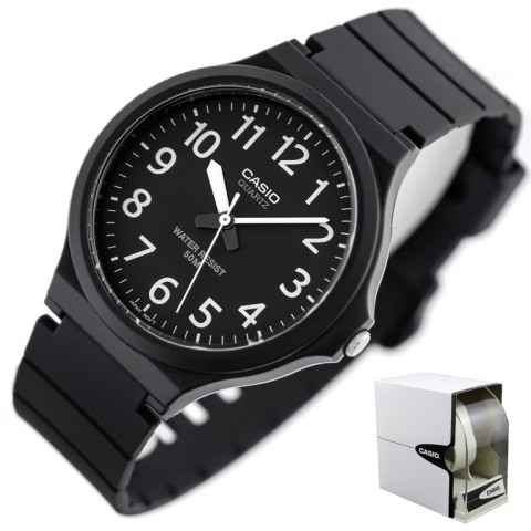 ZEGAREK MĘSKI CASIO MW-240-1B (zd166a) - KLASYKA + BOX ZEGAREK MĘSKI CASIO MW-240-1B (zd166a) - KLASYKA + BOX