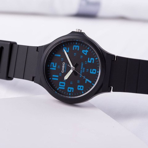 ZEGAREK MĘSKI CASIO MW-240-2B (zd166d) - KLASYKA + BOX ZEGAREK MĘSKI CASIO MW-240-2B (zd166d) - KLASYKA + BOX