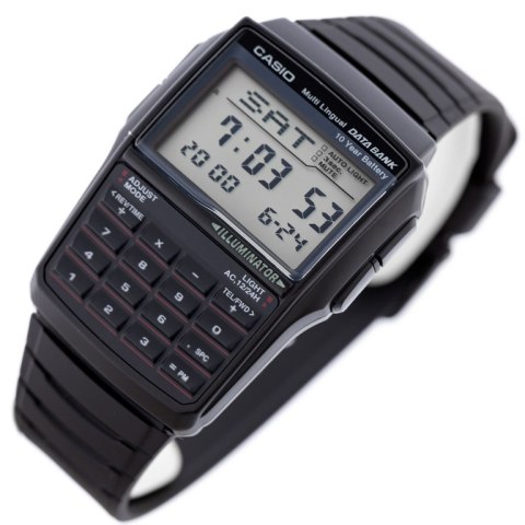 ZEGAREK MĘSKI CASIO VINTAGE DATABANK DBC-32-1A + BOX ZEGAREK MĘSKI CASIO VINTAGE DATABANK DBC-32-1A + BOX