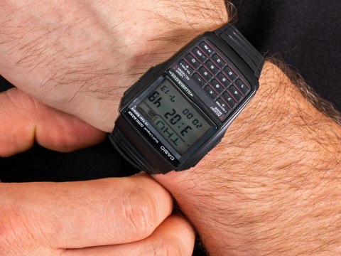 ZEGAREK MĘSKI CASIO VINTAGE DATABANK DBC-32-1A + BOX ZEGAREK MĘSKI CASIO VINTAGE DATABANK DBC-32-1A + BOX