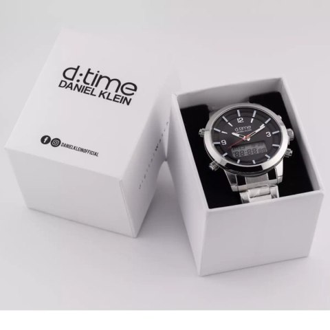 ZEGAREK MĘSKI DANIEL KLEIN D:TIME 12641-2 (zl024b) + BOX ZEGAREK MĘSKI DANIEL KLEIN D:TIME 12641-2 (zl024b) + BOX