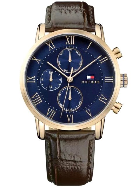 ZEGAREK MĘSKI TOMMY HILFIGER 1791399 KANE (zf045b) + BOX ZEGAREK MĘSKI TOMMY HILFIGER 1791399 KANE (zf045b) + BOX