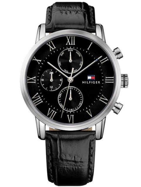 ZEGAREK MĘSKI TOMMY HILFIGER 1791401 KANE (zf045c) + BOX ZEGAREK MĘSKI TOMMY HILFIGER 1791401 KANE (zf045c) + BOX