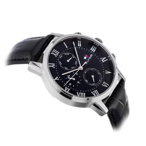 ZEGAREK MĘSKI TOMMY HILFIGER 1791401 KANE (zf045c) + BOX ZEGAREK MĘSKI TOMMY HILFIGER 1791401 KANE (zf045c) + BOX