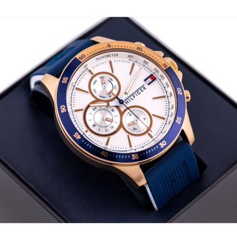 ZEGAREK MĘSKI TOMMY HILFIGER Bank 1791778 (zf064a) + BOX ZEGAREK MĘSKI TOMMY HILFIGER Bank 1791778 (zf064a) + BOX