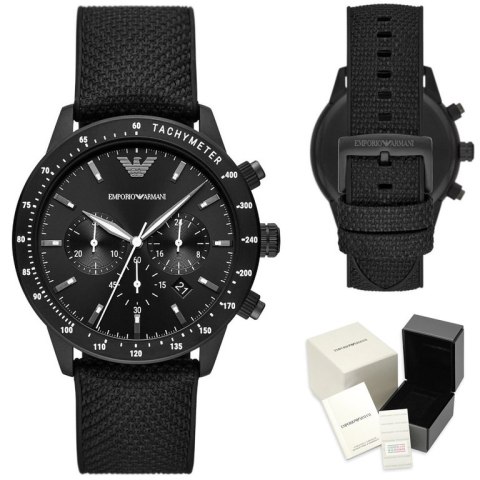 ZEGAREK MĘSKI EMPORIO ARMANI AR11453 - MARIO (zi051a) + BOX ZEGAREK MĘSKI EMPORIO ARMANI AR11453 - MARIO (zi051a) + BOX