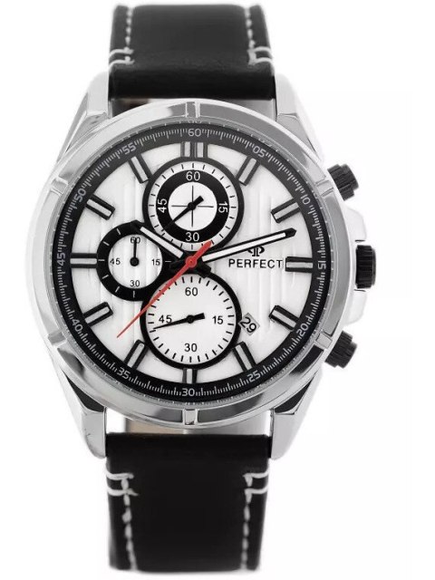 ZEGAREK MĘSKI PERFECT CH03L - CHRONOGRAF (zp352e) + BOX ZEGAREK MĘSKI PERFECT CH03L - CHRONOGRAF (zp352e) + BOX
