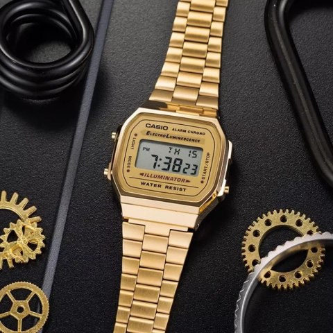 ZEGAREK UNISEX CASIO A168WG-9W (zd088b) - KLASYKA + BOX ZEGAREK UNISEX CASIO A168WG-9W (zd088b) - KLASYKA + BOX