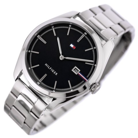 KLASYCZNY ZEGAREK MĘSKI TOMMY HILFIGER Theo 1710440 + BOX KLASYCZNY ZEGAREK MĘSKI TOMMY HILFIGER Theo 1710440 + BOX