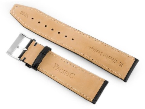 Pasek skórzany do zegarka W26 - PREMIUM - czarny - 24mm Pasek skórzany do zegarka W26 - PREMIUM - czarny - 24mm