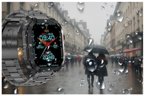 SMARTWATCH MĘSKI GRAVITY GT6-2 - WYKONYWANIE POŁĄCZEŃ, MONITOR SNU (sg020b) SMARTWATCH MĘSKI GRAVITY GT6-2 - WYKONYWANIE POŁĄCZEŃ, MONITOR SNU (sg020b)