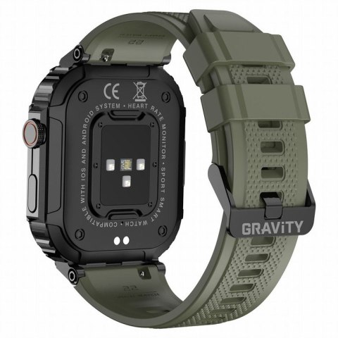 SMARTWATCH MĘSKI GRAVITY GT6-6 - WYKONYWANIE POŁĄCZEŃ, MONITOR SNU (sg020f) SMARTWATCH MĘSKI GRAVITY GT6-6 - WYKONYWANIE POŁĄCZEŃ, MONITOR SNU (sg020f)