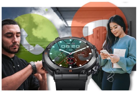SMARTWATCH MĘSKI GRAVITY GT7-1 PRO - WYKONYWANIE POŁĄCZEŃ, PULSOKSYMETR (sg018a) SMARTWATCH MĘSKI GRAVITY GT7-1 PRO - WYKONYWANIE POŁĄCZEŃ, PULSOKSYMETR (sg018a)