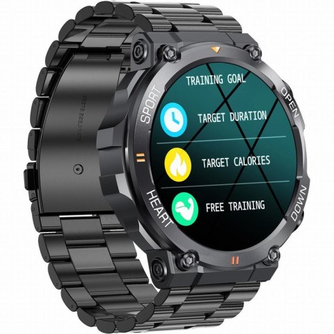SMARTWATCH MĘSKI GRAVITY GT7-2 PRO - WYKONYWANIE POŁĄCZEŃ, PULSOKSYMETR (sg018b) SMARTWATCH MĘSKI GRAVITY GT7-2 PRO - WYKONYWANIE POŁĄCZEŃ, PULSOKSYMETR (sg018b)