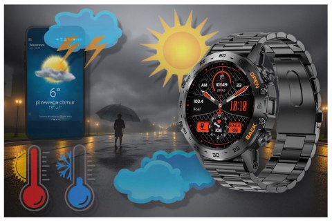 SMARTWATCH MĘSKI GRAVITY GT9-2 - WYKONYWANIE POŁĄCZEŃ, CIŚNIENIOMIERZ (sg021b) SMARTWATCH MĘSKI GRAVITY GT9-2 - WYKONYWANIE POŁĄCZEŃ, CIŚNIENIOMIERZ (sg021b)