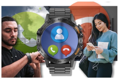 SMARTWATCH MĘSKI GRAVITY GT9-2 - WYKONYWANIE POŁĄCZEŃ, CIŚNIENIOMIERZ (sg021b) SMARTWATCH MĘSKI GRAVITY GT9-2 - WYKONYWANIE POŁĄCZEŃ, CIŚNIENIOMIERZ (sg021b)