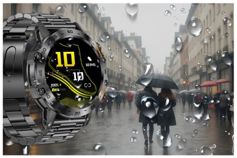SMARTWATCH MĘSKI GRAVITY GT9-2 - WYKONYWANIE POŁĄCZEŃ, CIŚNIENIOMIERZ (sg021b) SMARTWATCH MĘSKI GRAVITY GT9-2 - WYKONYWANIE POŁĄCZEŃ, CIŚNIENIOMIERZ (sg021b)