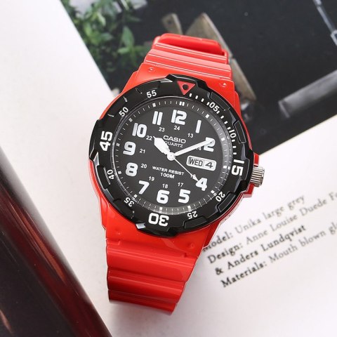 ZEGAREK MĘSKI CASIO MRW-200HC-4BVDF 10 Bar (zd174b) + BOX ZEGAREK MĘSKI CASIO MRW-200HC-4BVDF 10 Bar (zd174b) + BOX