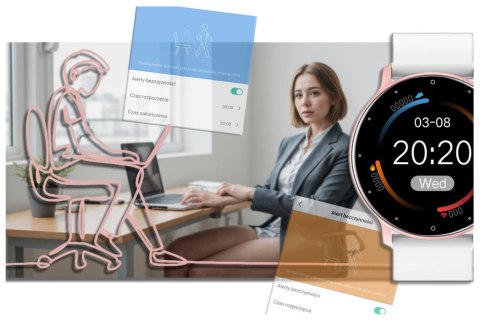 SMARTWATCH UNISEX GRAVITY GT1-7 - PULSOMETR, WŁASNE TARCZE (sg015g) SMARTWATCH UNISEX GRAVITY GT1-7 - PULSOMETR, WŁASNE TARCZE (sg015g)