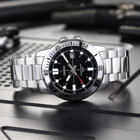 ZEGAREK MĘSKI CASIO MTP-VD01D-1EV (zd185a) + BOX ZEGAREK MĘSKI CASIO MTP-VD01D-1EV (zd185a) + BOX